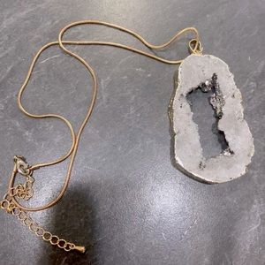 Silver Crystal Necklace